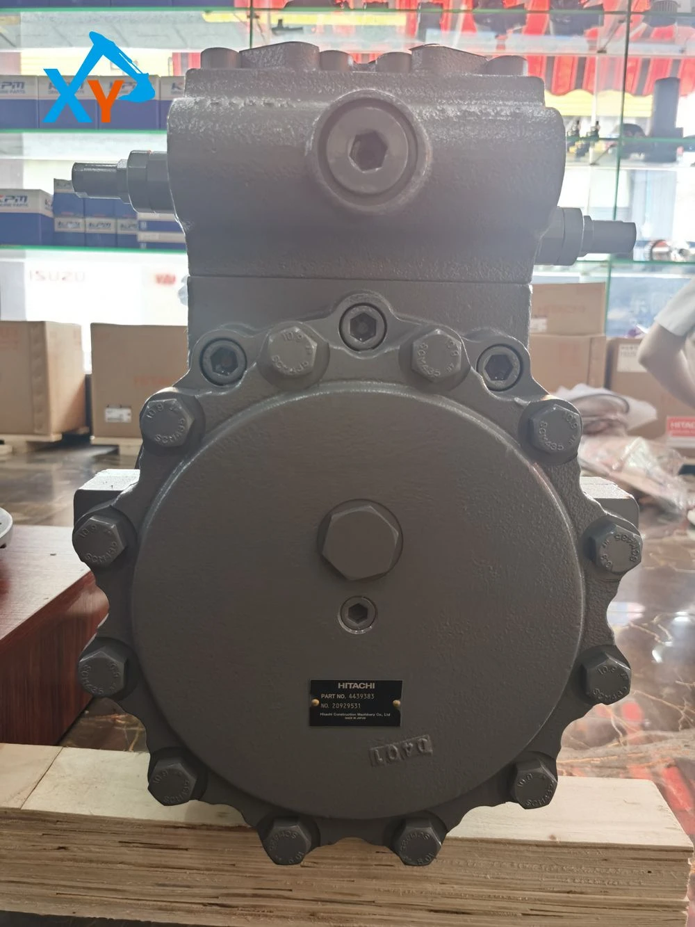 4439383 Hitachi EX3600 excavator swing motor assembly