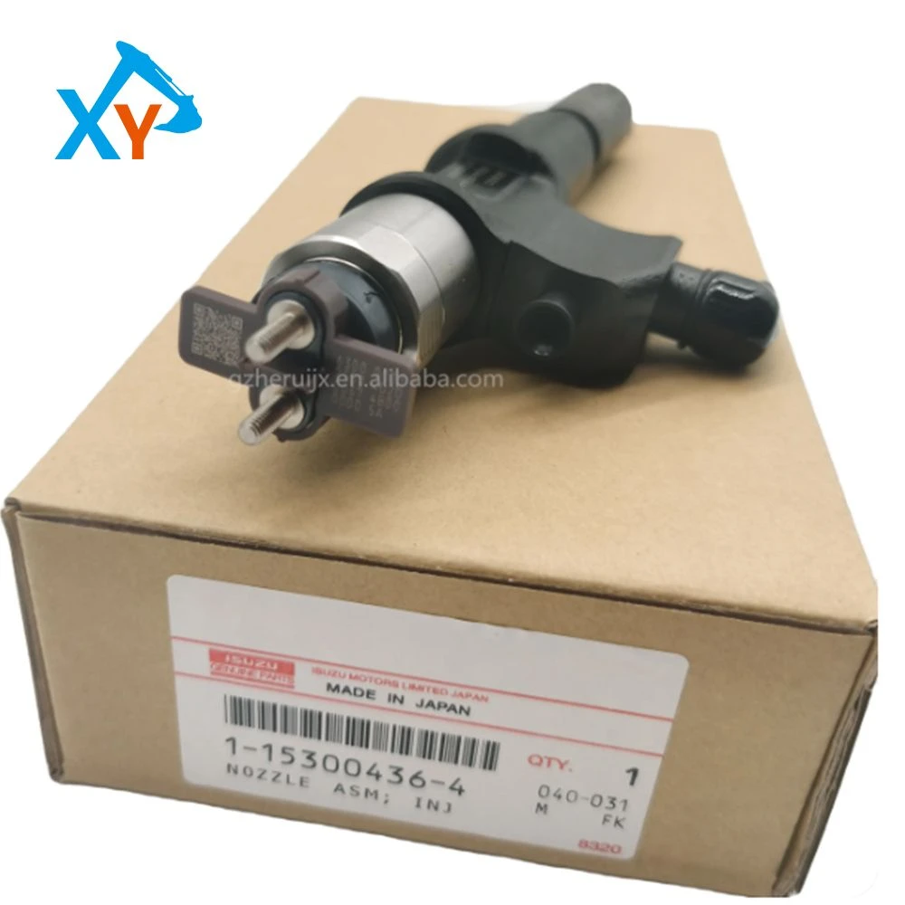 1153004364 Isuzu 6WG1 original fuel injector for Hitachi ZX870 excavator.