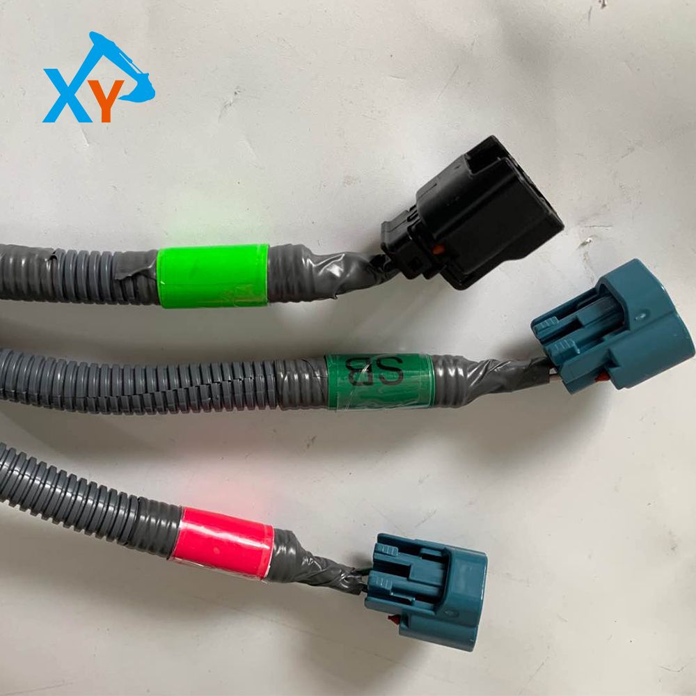 0004770 Genuine Hitachi external wiring harness for Hitachi ZX120 excavator.