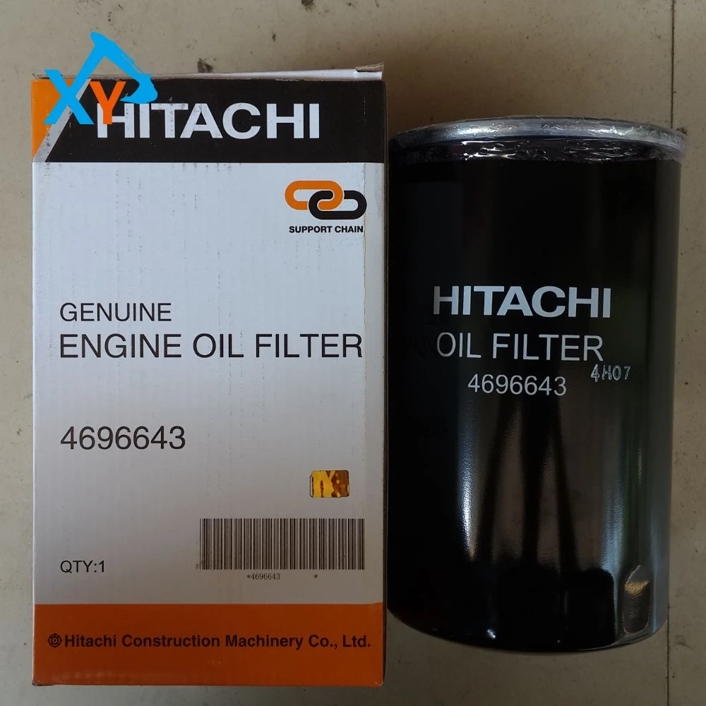 4696643 Genuine Hitachi fuel filter for Hitachi excavator ZX200-3.