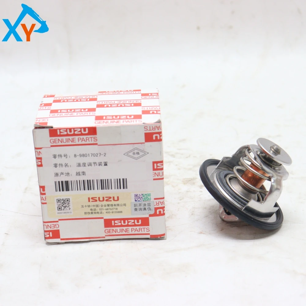 8980170272&nbsp;Original ISUZU 4JJ1 Engine Thermostat 8980170272 for Excavator