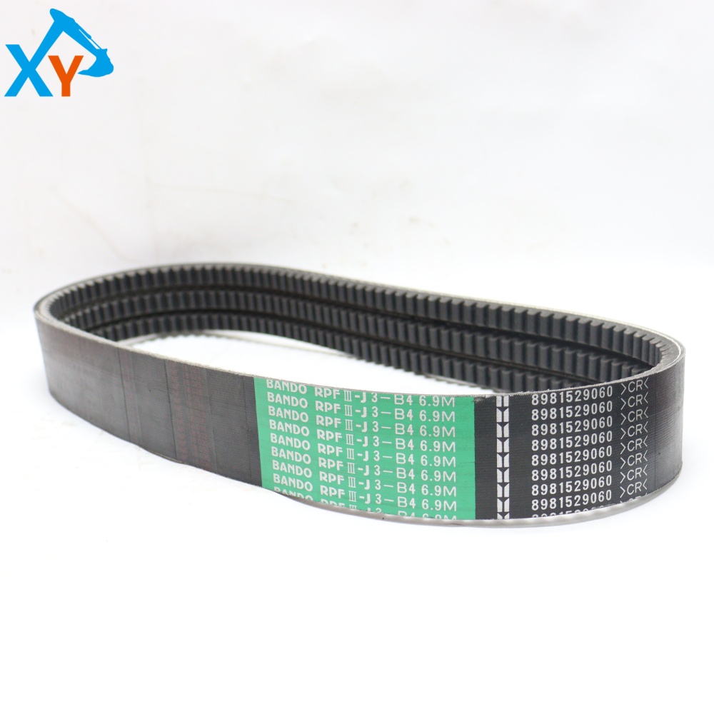 8981529060 Excavator 6BG1 6HK1 Engine Water Pump Drive Belt