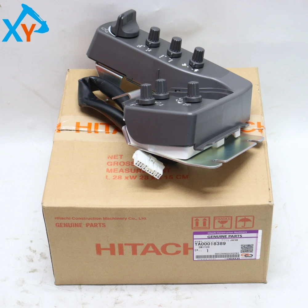 YA00018389 Original Excavator Switch Box Panel for Hitachi ZX130-5G