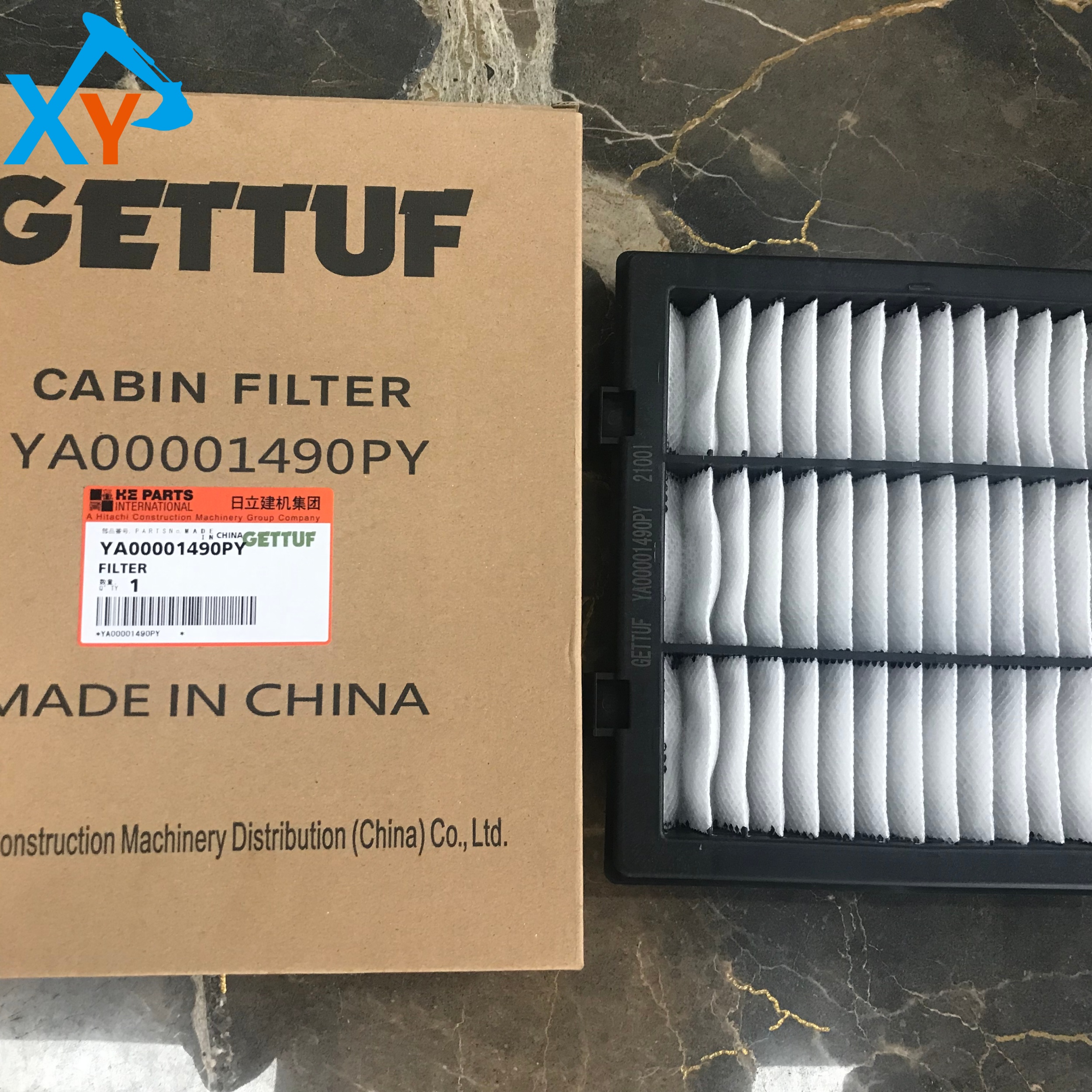 YA00001490 Original Excavator Air Condition Filter for Hitachi ZX200-5G