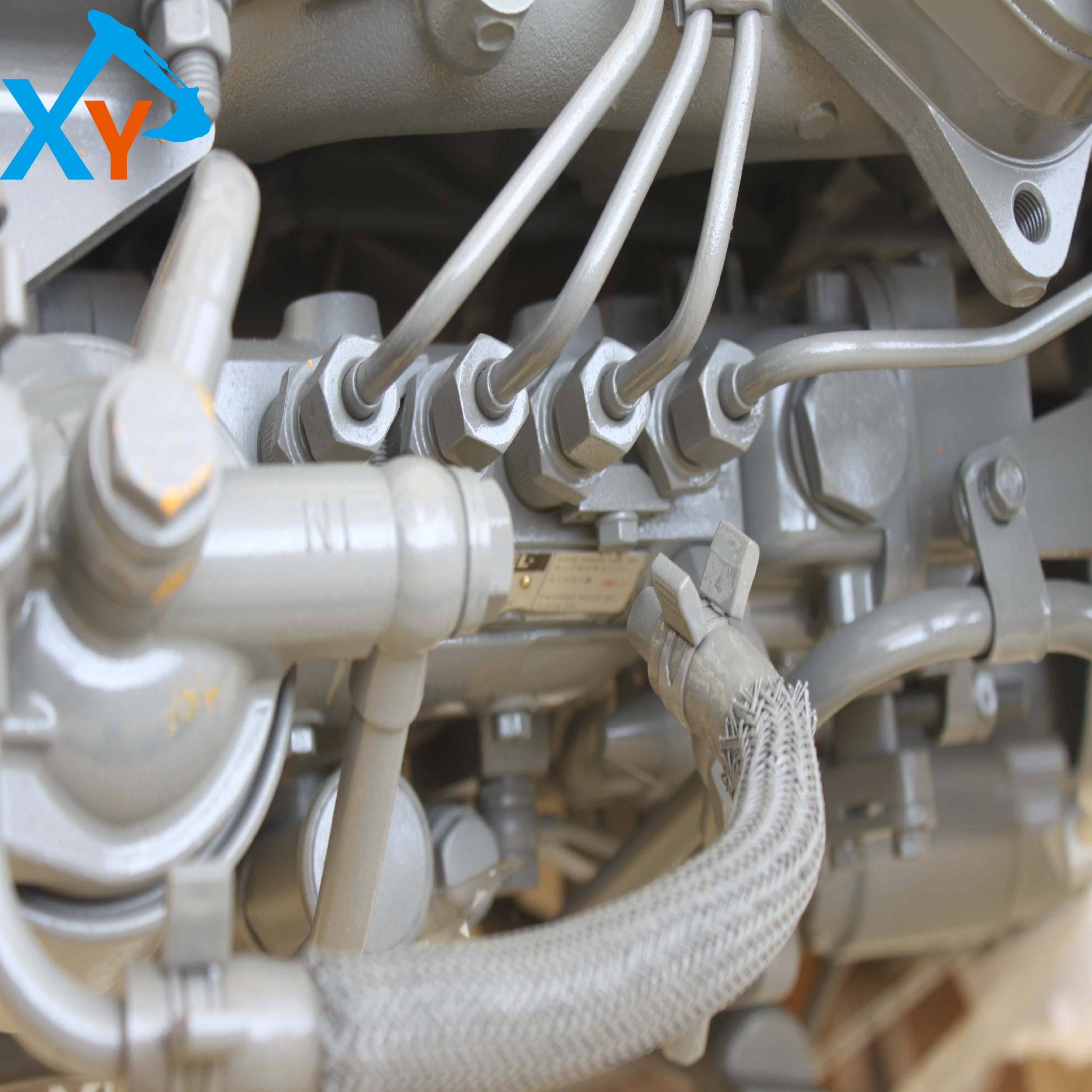 4444166 Original 4JG1 engine assembly for excavator ZX70