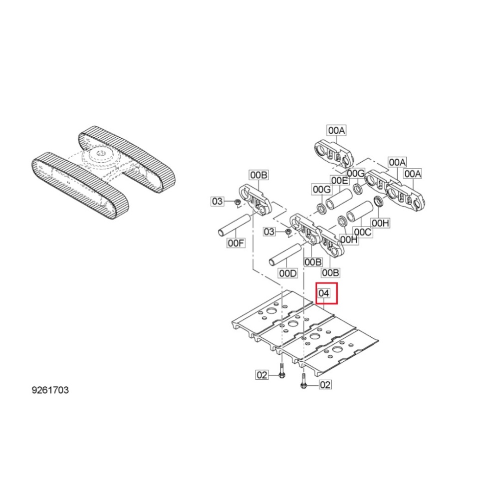 4345174 Original Excavator Grouser Shoe for Hitachi ZX890-5A