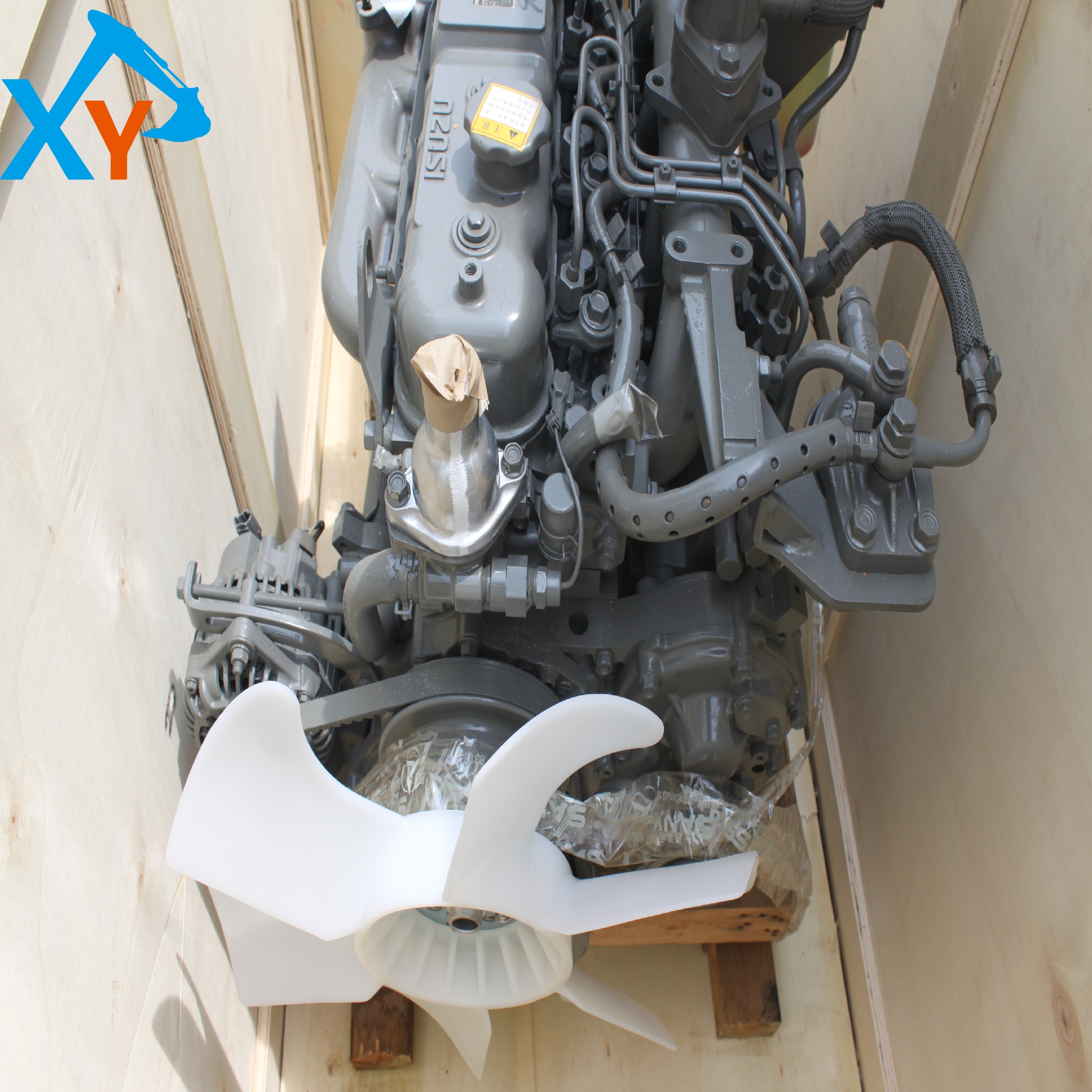 4444166 Original 4JG1 engine assembly for excavator ZX70