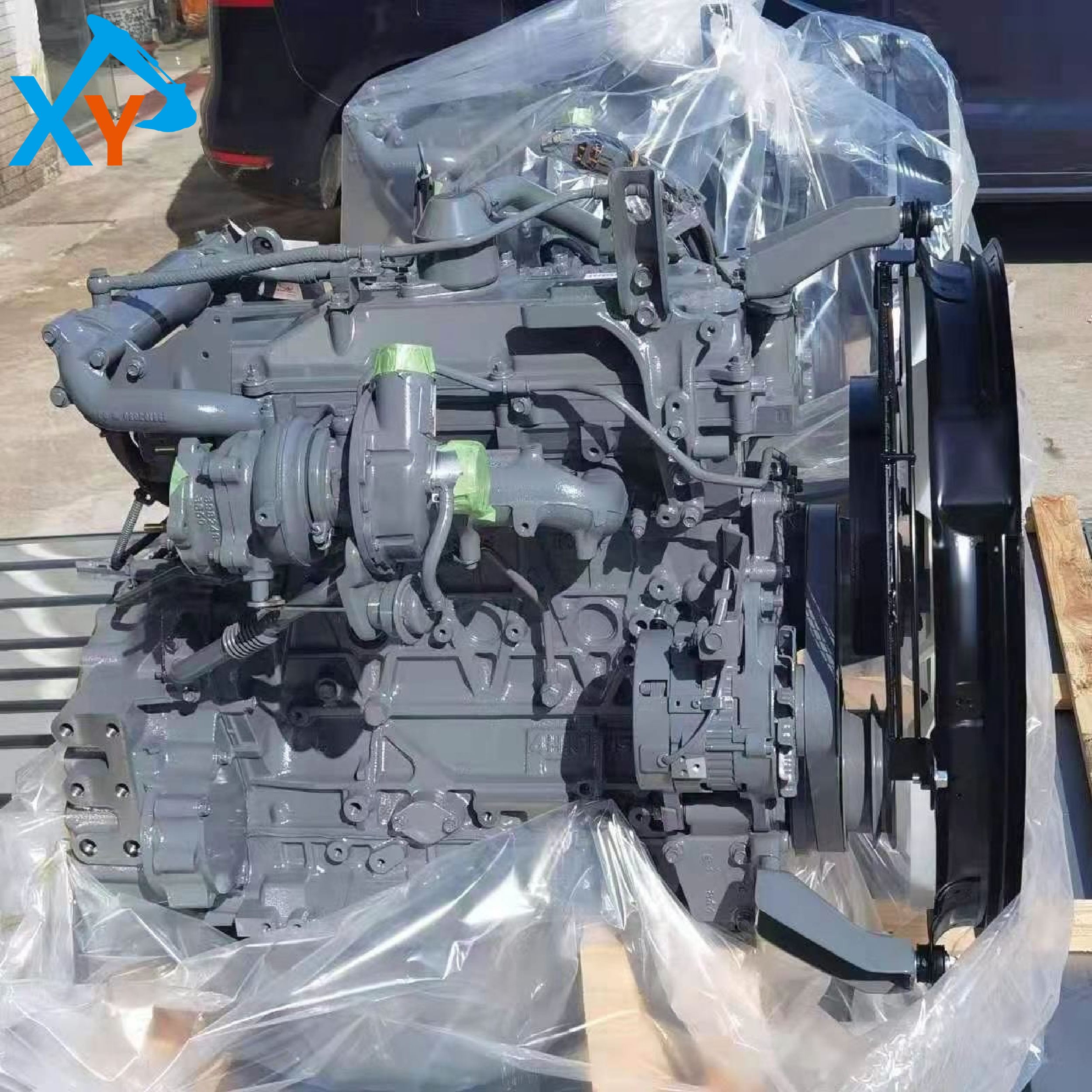 4612752 Original 4HK1 engine assembly for excavator ZX220-3
