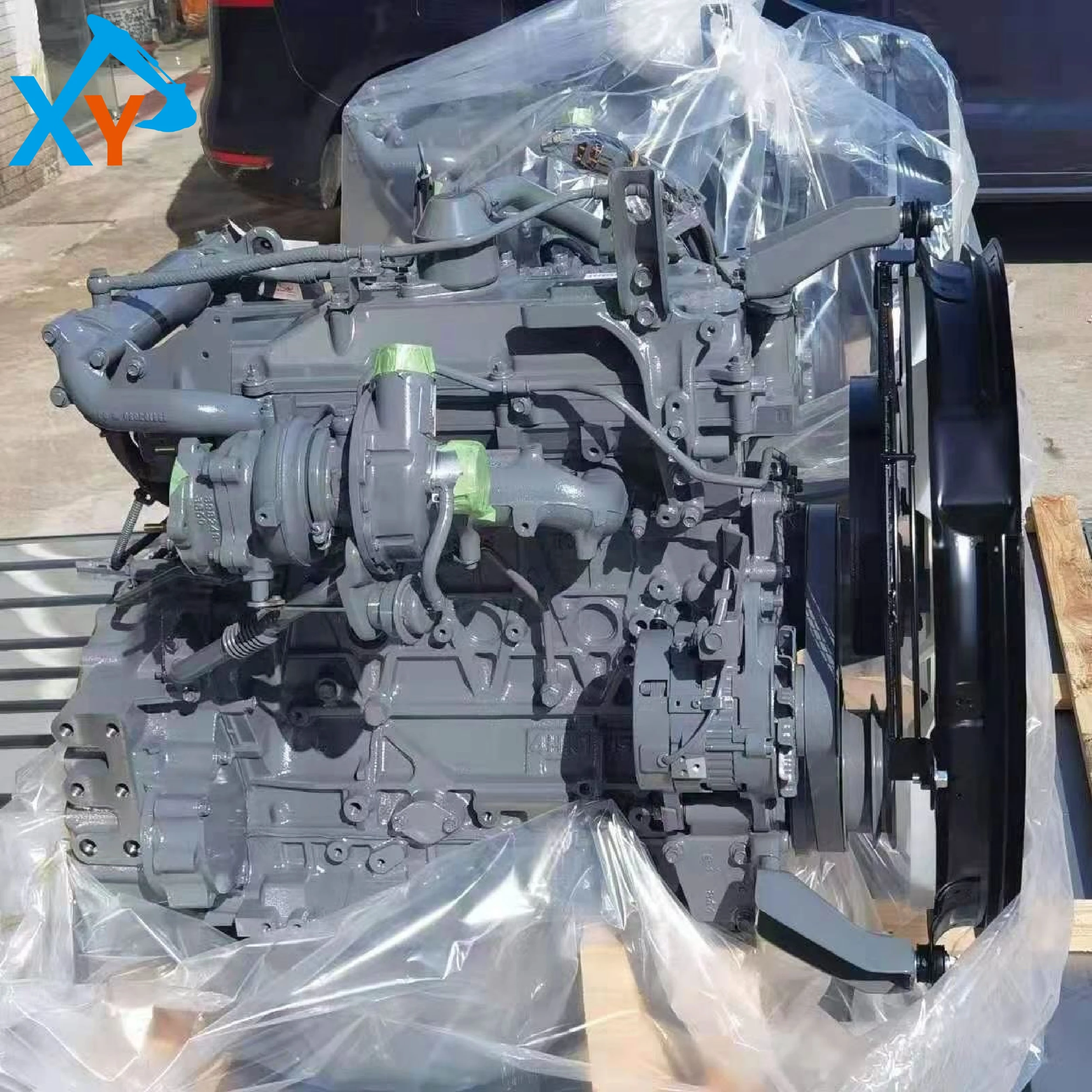 4612752 Original 4HK1 engine assembly for excavator ZX220-3