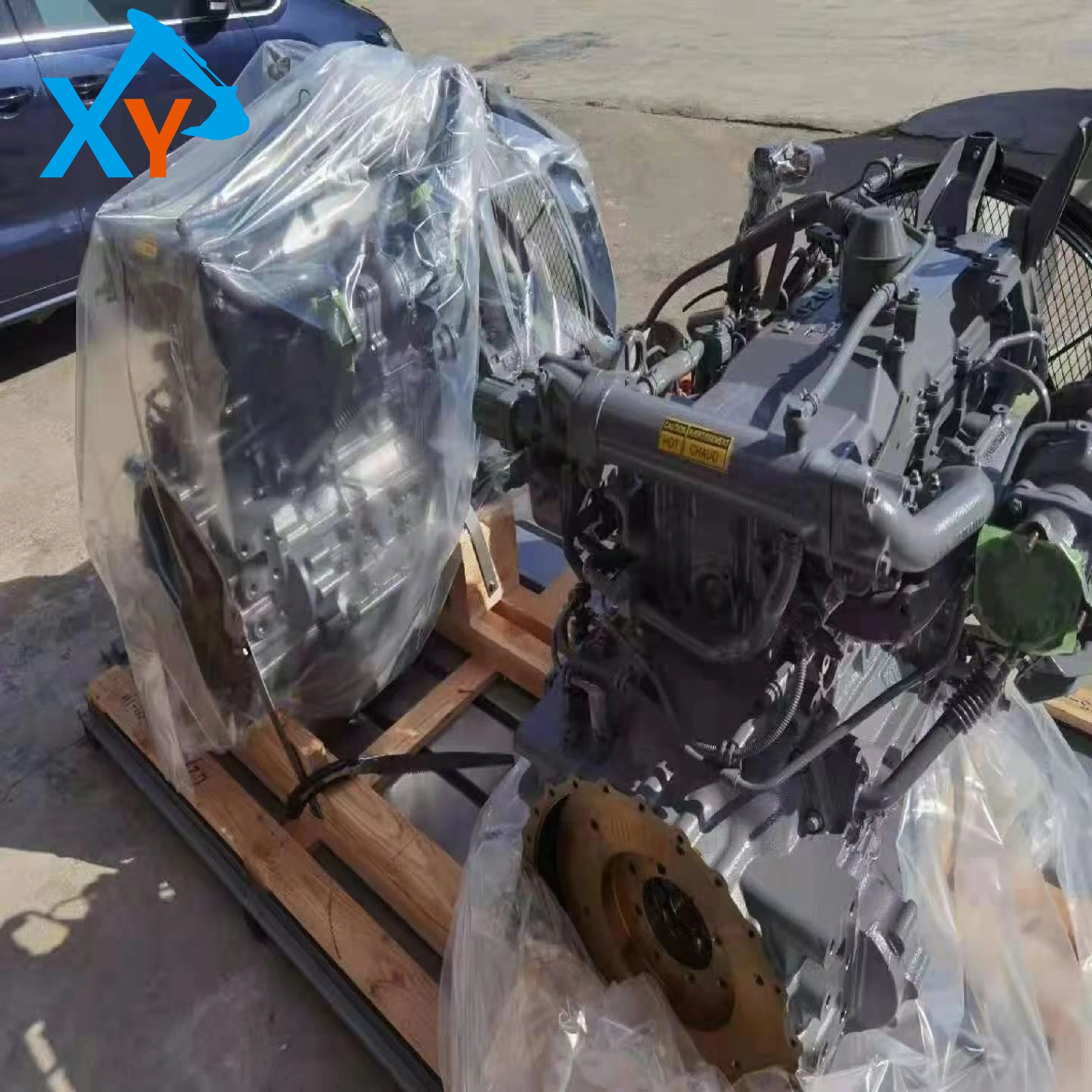 4612752 Original 4HK1 engine assembly for excavator ZX220-3