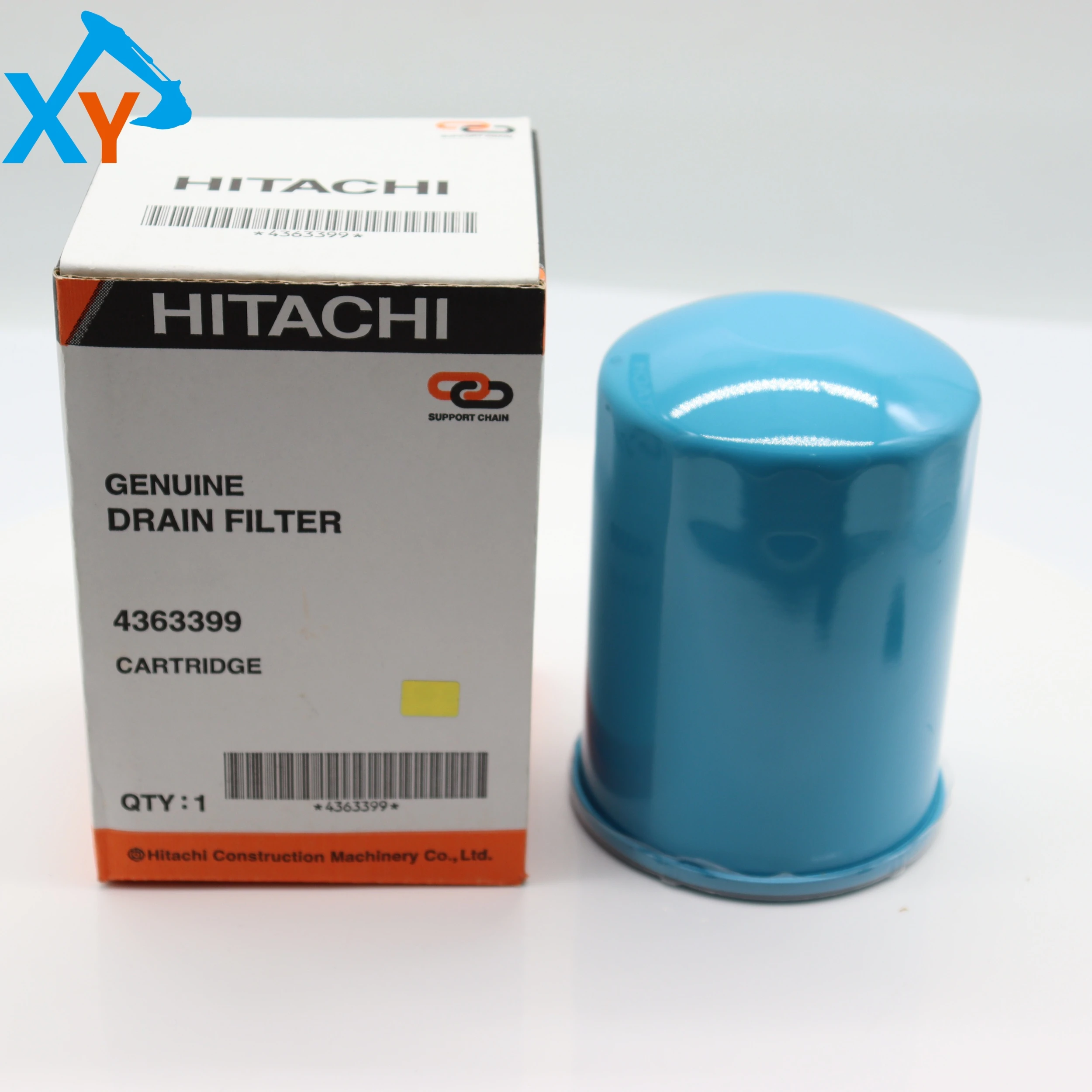 4363399 Original Excavator Hydraulic Drain Piping Filter for Hitachi ZX600