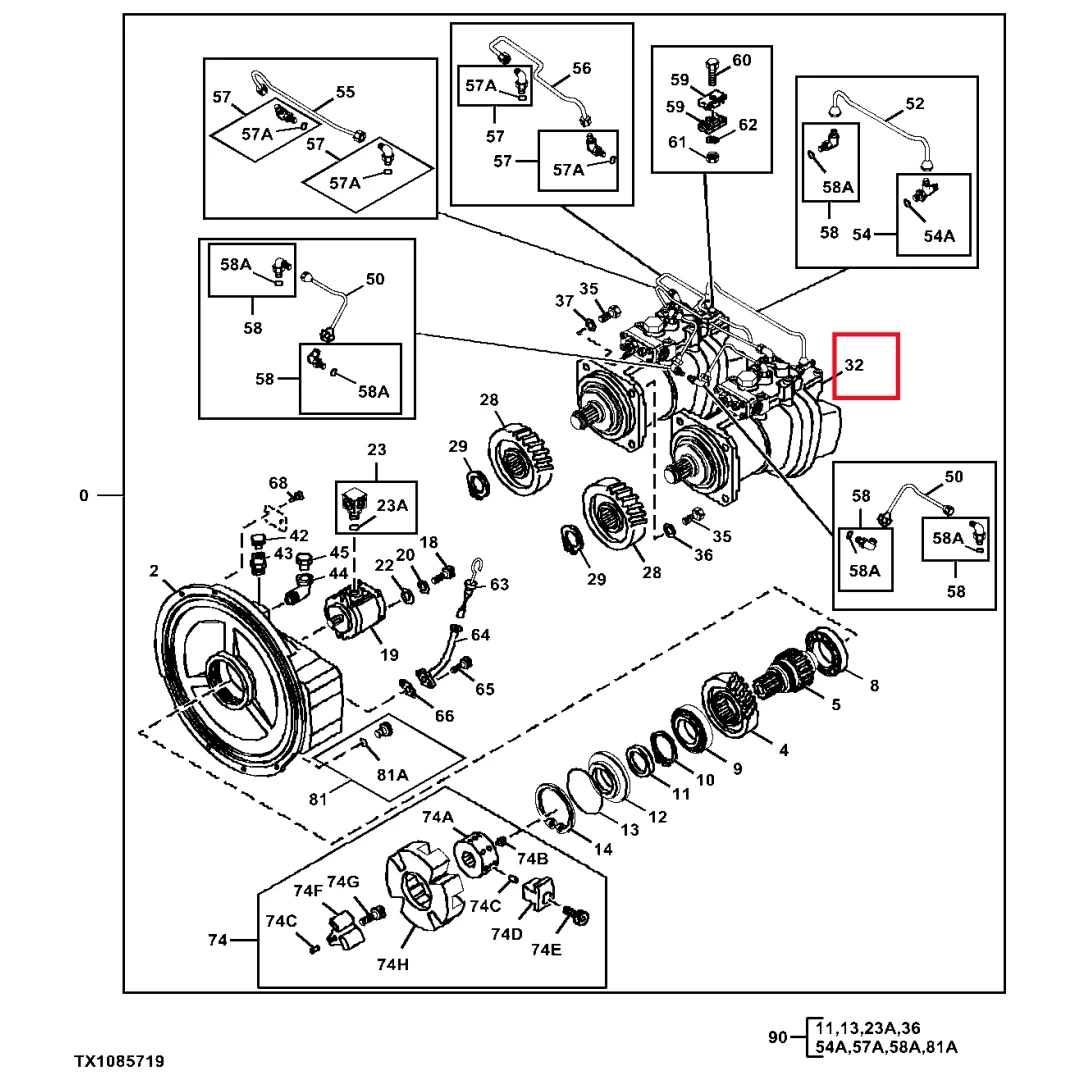 9260885 Original Excavator Hydraulic Pump for ZX330-5A