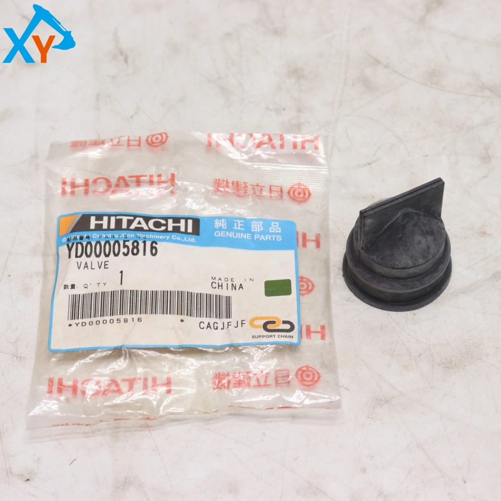 YD00005816 Original engine air cleaner parts valve for ZX70-5A excavator