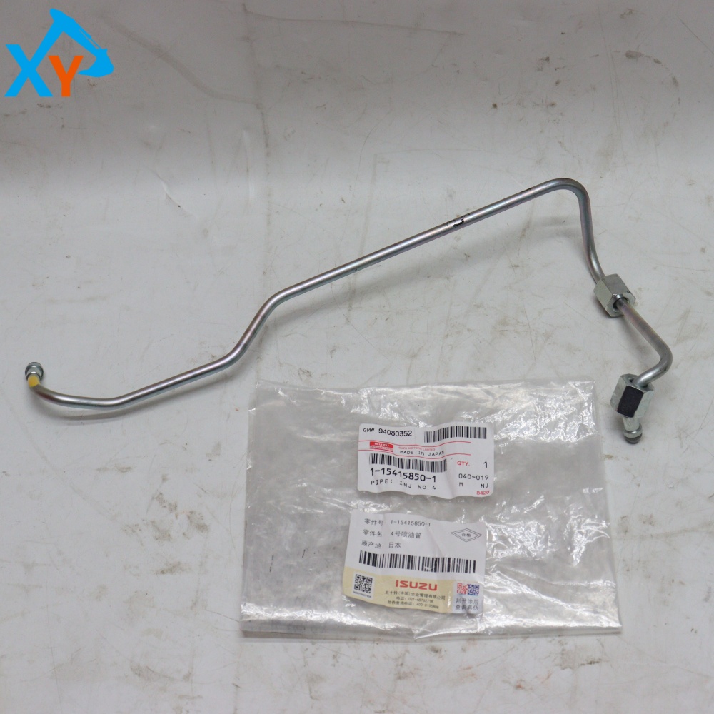 1154158501 Original Excavator Fuel Injection Pipe for ISUZU Engine 6BG1
