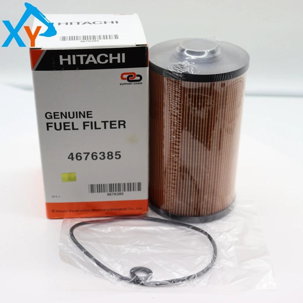 4676385 Original Excavator Fuel Filter for Hitachi ZX200-3