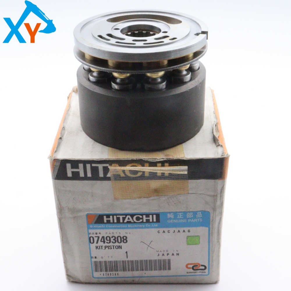 0749308 Original Excavator Hydraulic Pump Distribution Plate Assembly for ZX30
