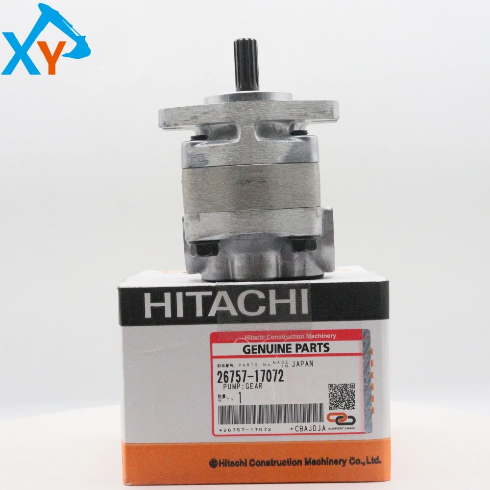 26757-17072 Original Loader Gear Pump for LX130-7