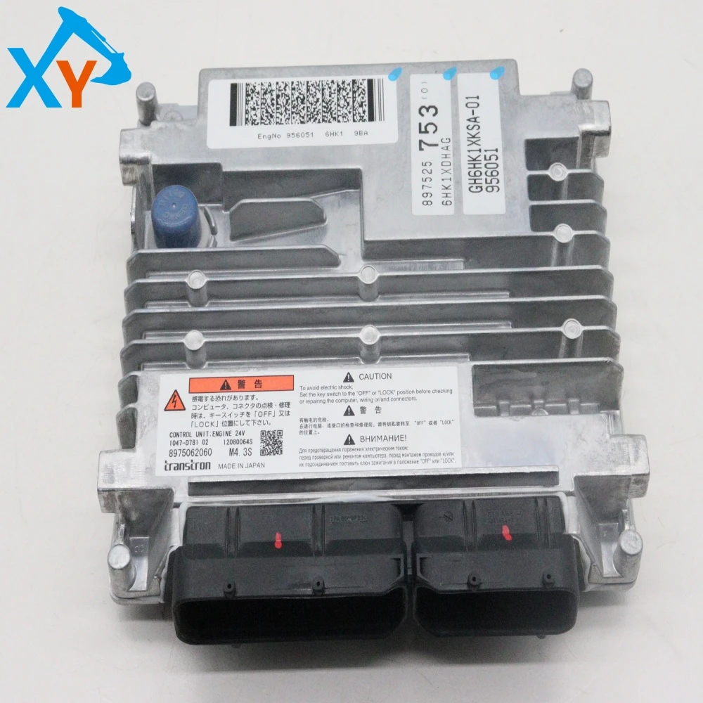 8975062060 Original Accessories 6HK1 ECU Engine Control Unit for ZX330-5A Hitachi Excavator