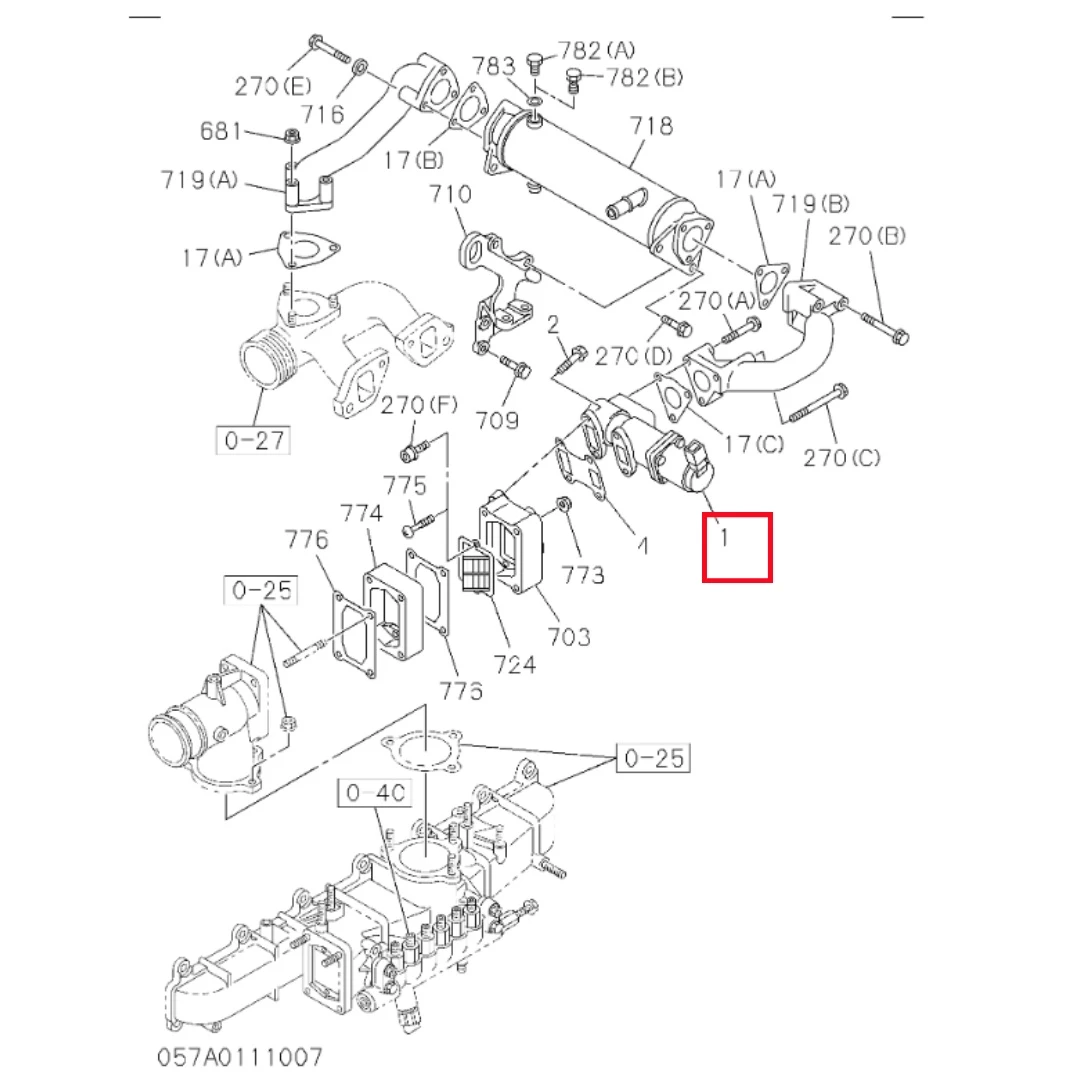 8981795481 Excavator 6HK1 Engine Solenoid valve