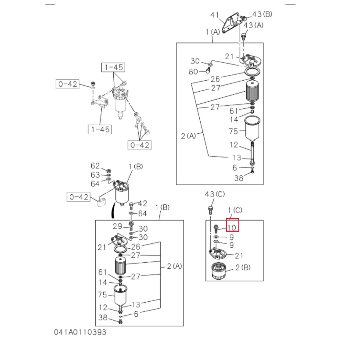 1132600470 Excavator 4BG1 Engine Overflow Valve
