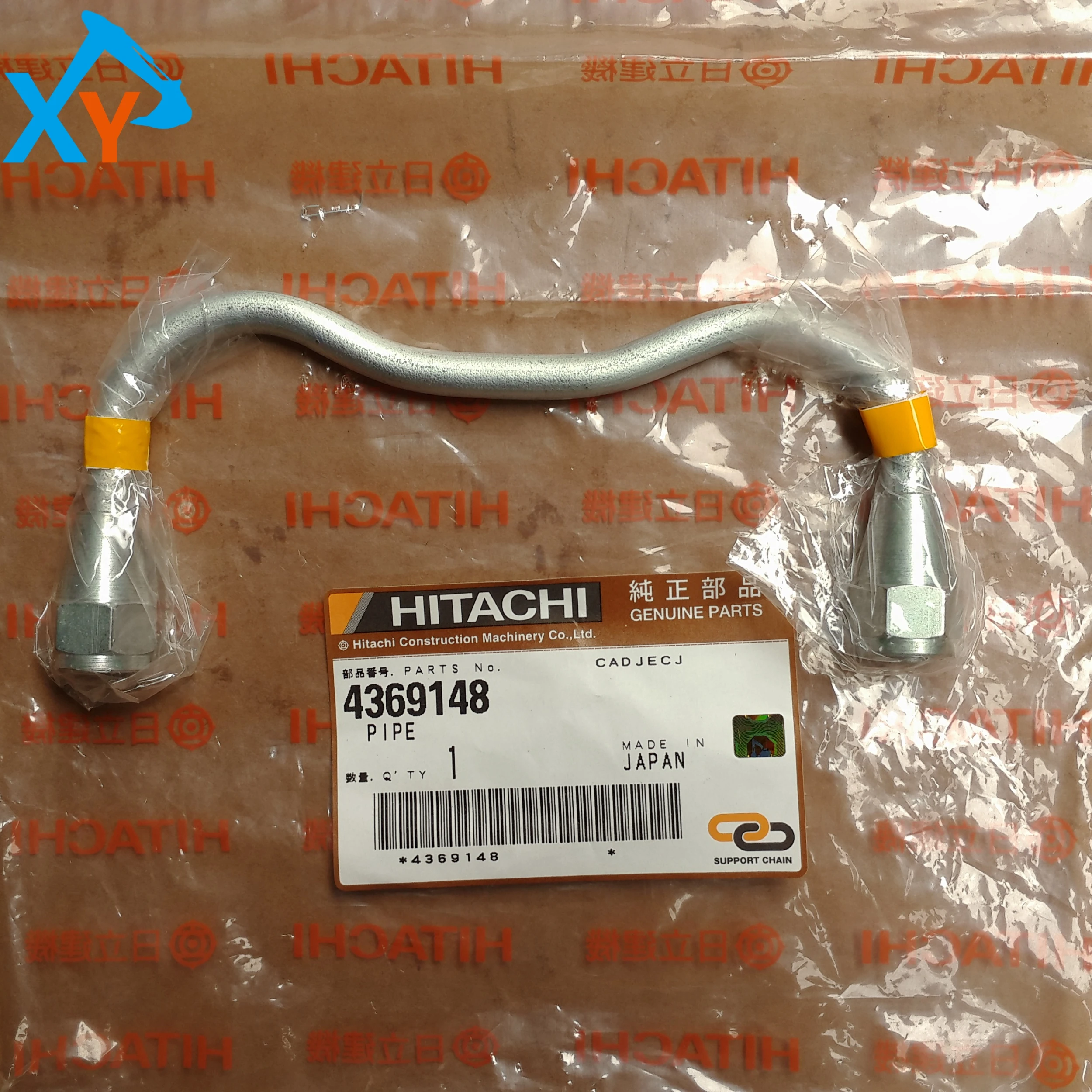 4369148 Original Excavator Hydraulic Pump Oil Pipe for Hitachi ZX200