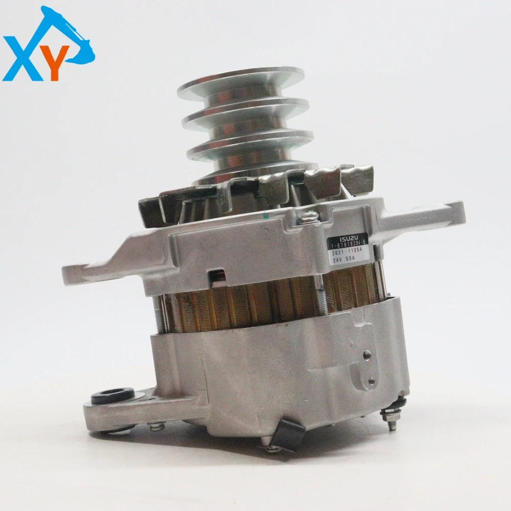 1876182840 Original 6HK1 Engine Part Alternator Asm
