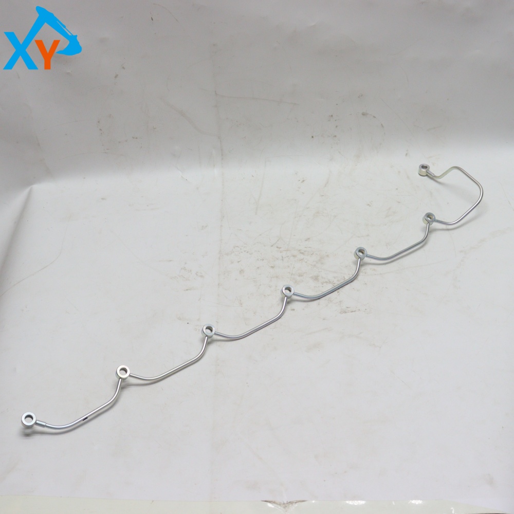 1154124711 Original Excavator 6BG1 Engine Leak off Pipe