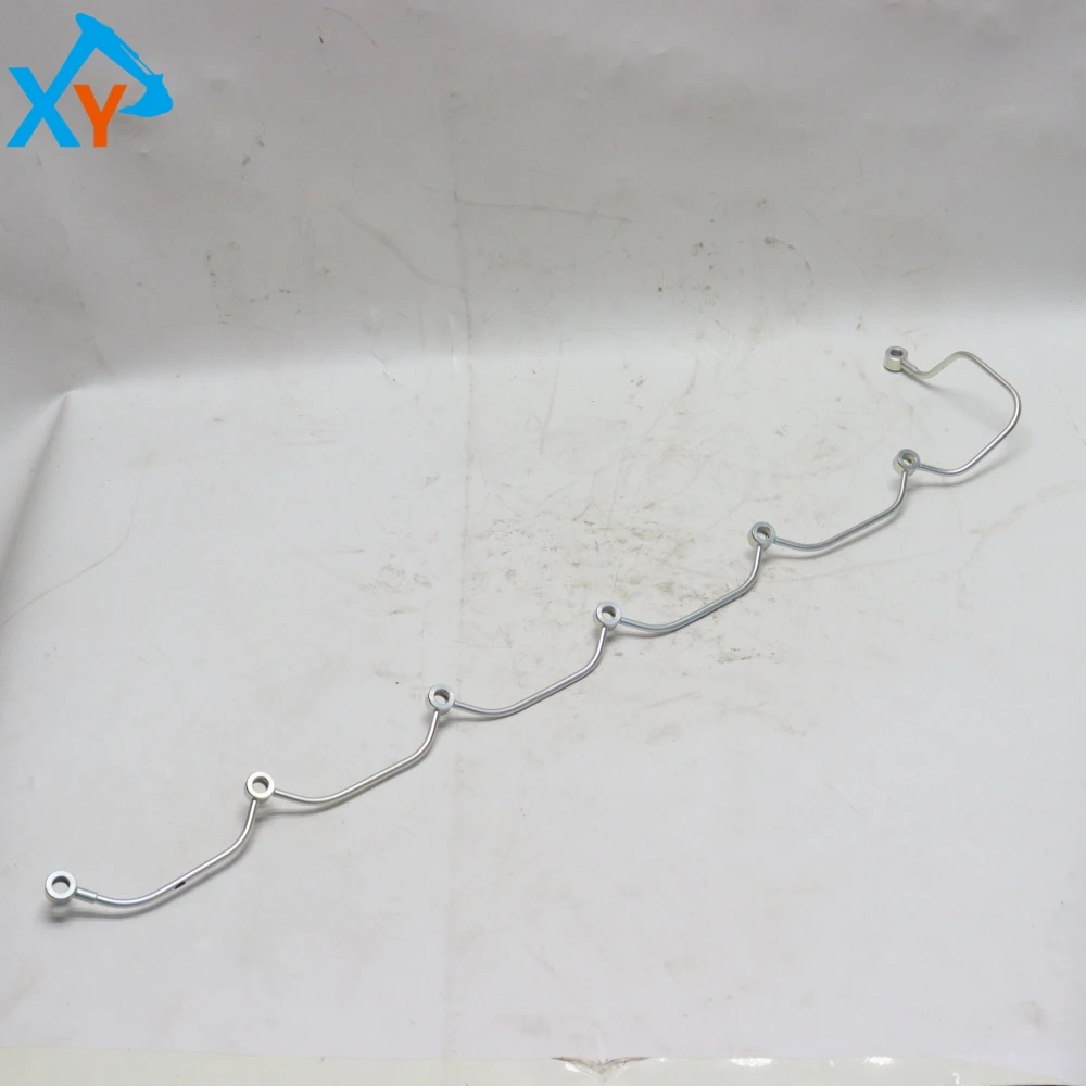 1154124711 Original Excavator 6BG1 Engine Leak off Pipe