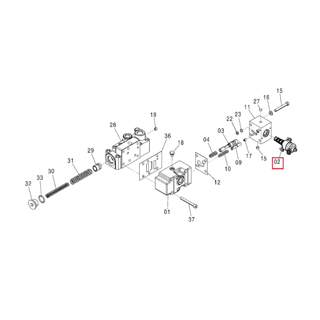 9248084 Loader Solenoid Valve for ZW220