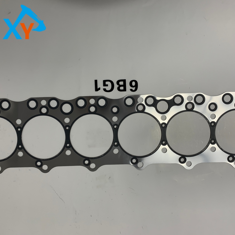 1111411960 Excavator 6BG1 Diesel Engine Parts Cylinder Head Gasket