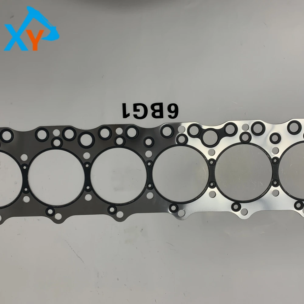 1111411960 Excavator 6BG1 Diesel Engine Parts Cylinder Head Gasket