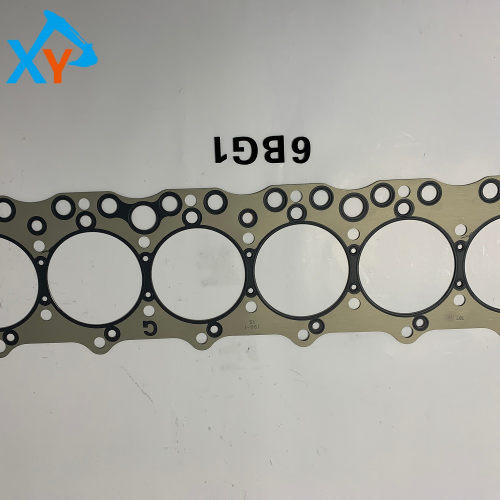 1111411960 Excavator 6BG1 Diesel Engine Parts Cylinder Head Gasket