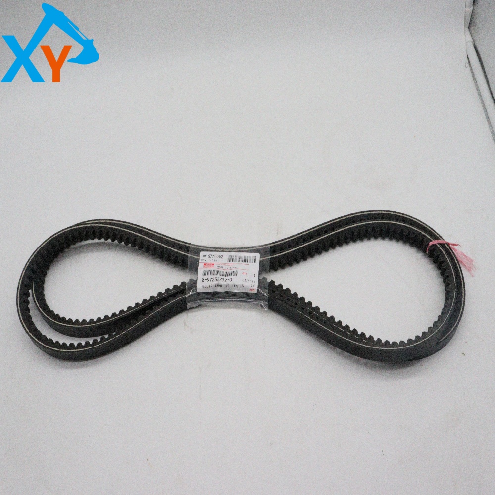 8972322520 4BG1 Diesel Engine Spare Parts Fan Belt