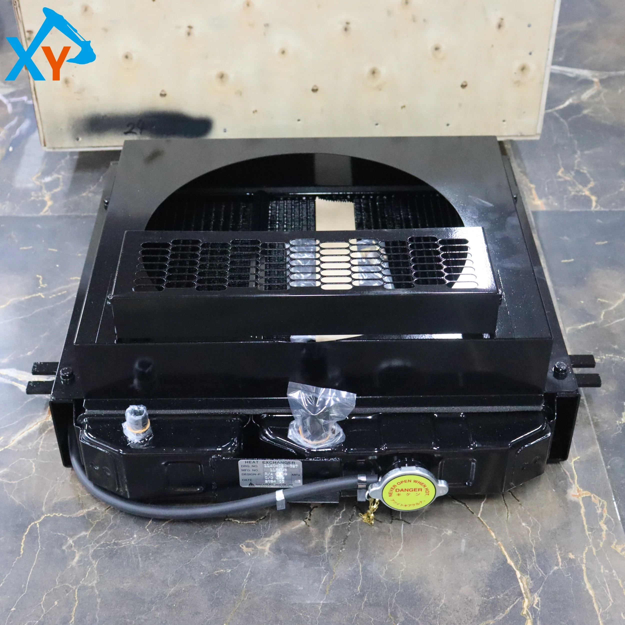 3010461200 Construction Machinery Loader Spare Parts Radiator for ZW20 ﻿