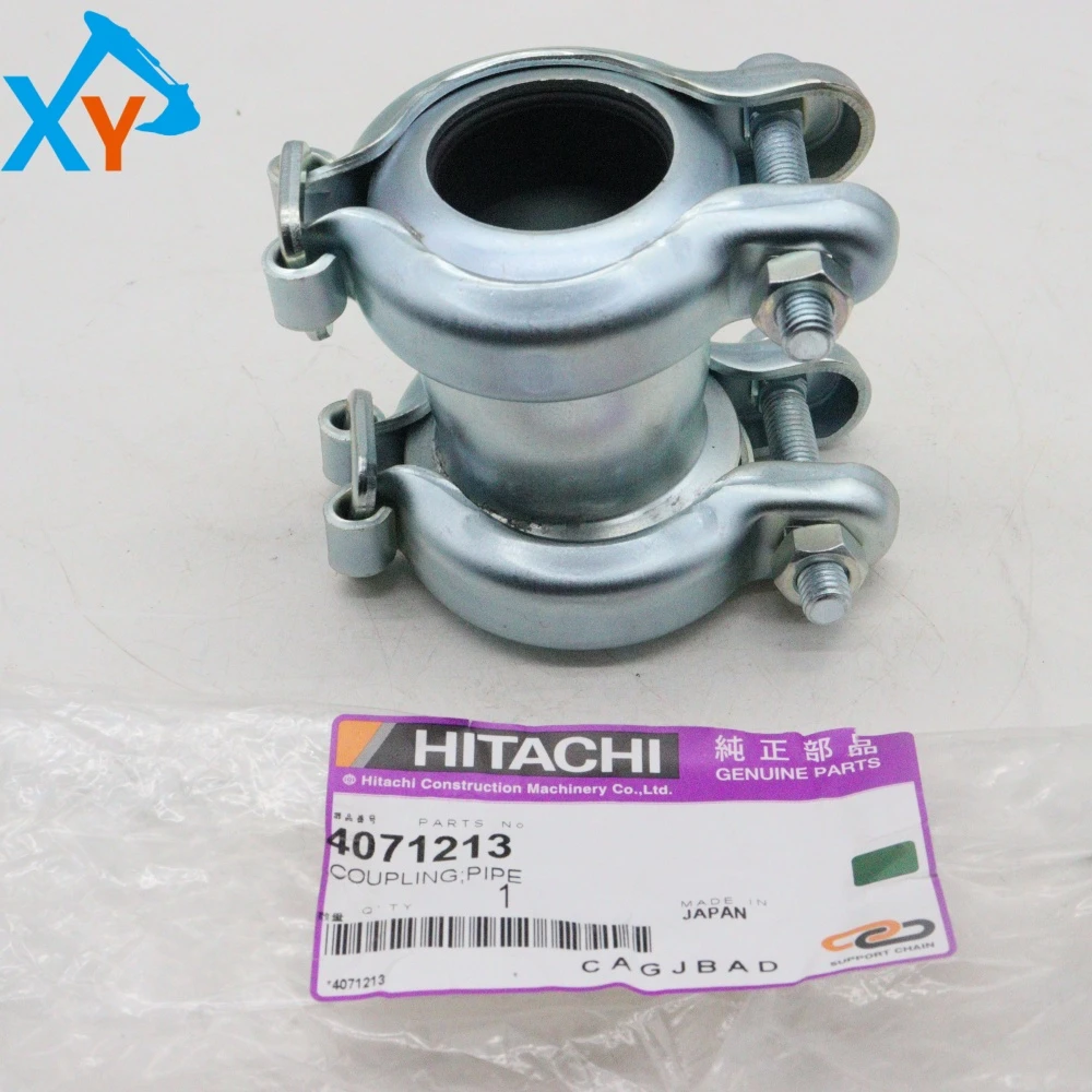 4071213 Original Excavator Return Piping Oil Tank Coupling for ZX160