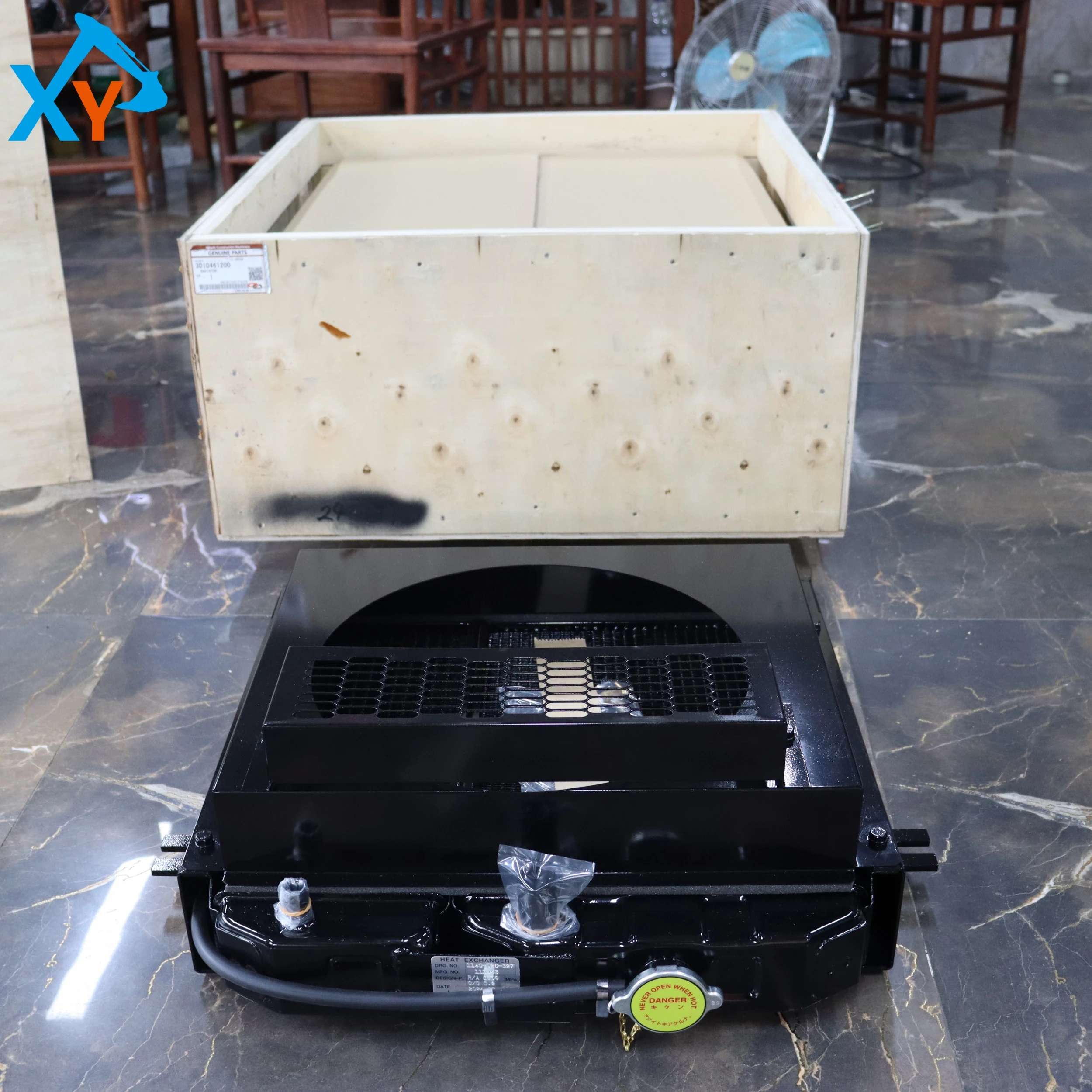 3010461200 Construction Machinery Loader Spare Parts Radiator for ZW20 ﻿