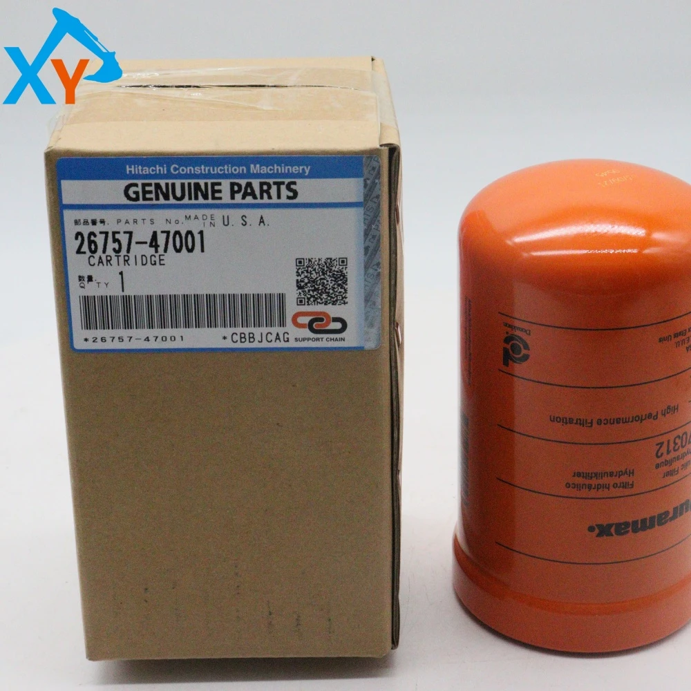 26757-47001 Original Loader pilot Filter element Filter for LX26