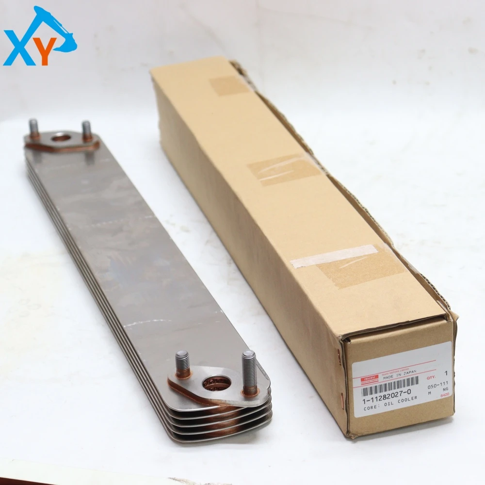 1112820270 Original Excavator Parts Oil Radiator Core Cooler for ISUZU Engine 6BG1 ﻿