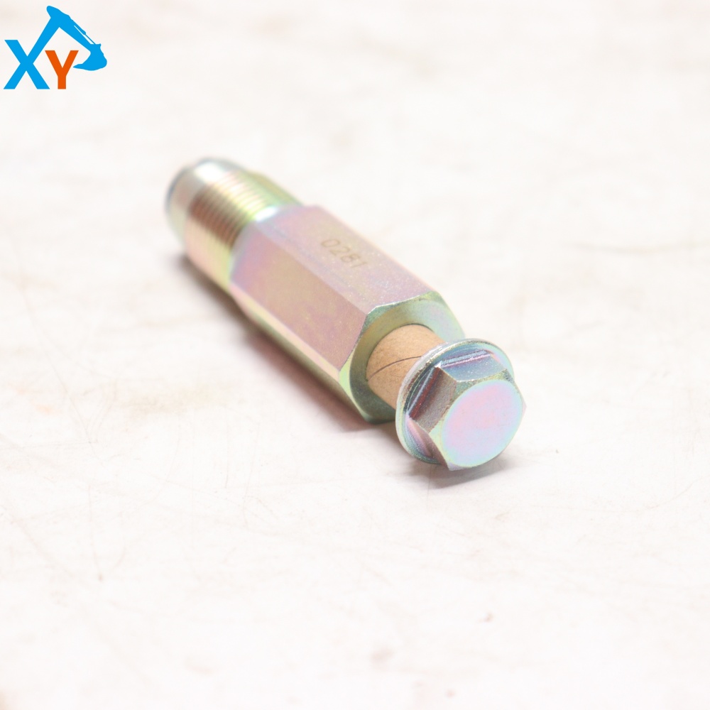 8973186910 Original Excavator 4HK1 Engine Common Rail Pressure Relief Valve