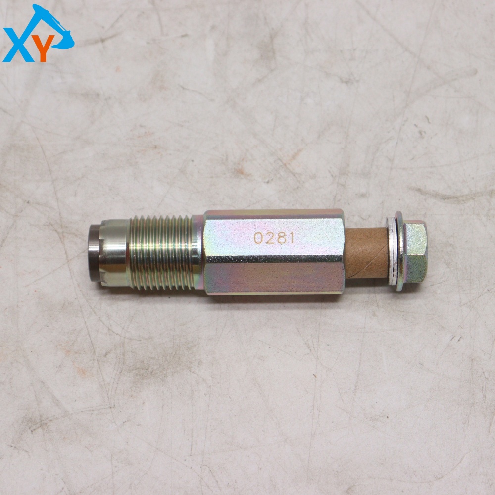8973186910 Original Excavator 4HK1 Engine Common Rail Pressure Relief Valve