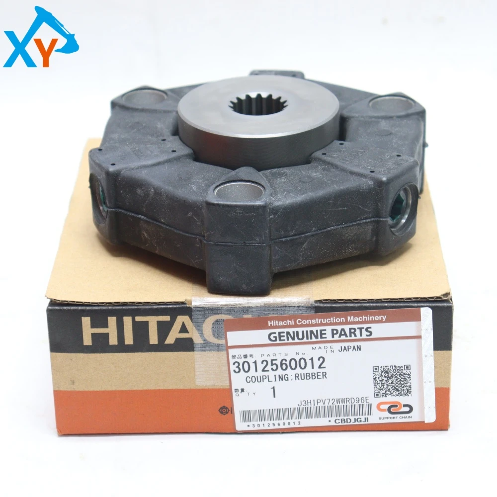 3012560012 Hitachi Genuine Rubber Coupling for ZW50 Loader ﻿