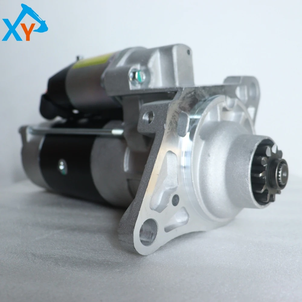 8980608540 Genuine Isuzu 6HK1 Starter Motor Assembly for Hitachi ZX330 ZX360 Excavator ﻿
