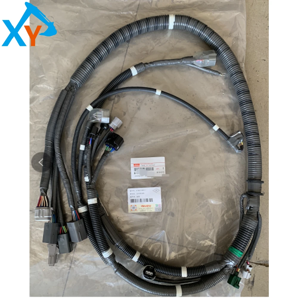 8983718251 Original Excavator 4HK1 Engine Harness for ZX250-5B ZX240-5B ZX200-5B ZX225-5B