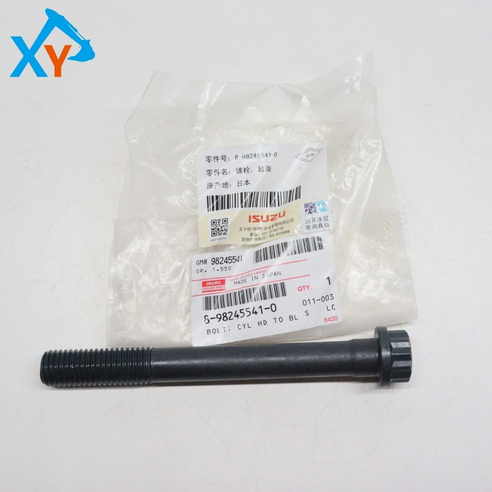 8982455410 original 6WG1 ISUZU Engine Parts Bolt Connrod