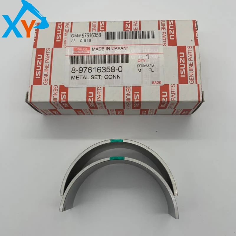 8976163580 Excavator 6HK1 Diesel Engine Parts Connecting Rod Metal Set