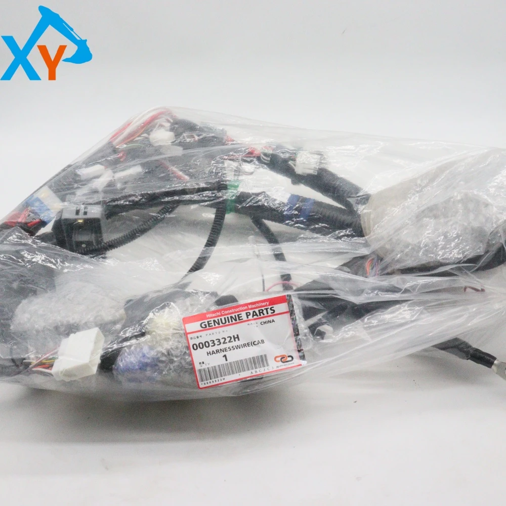 0003322 Original Excavator Internal Cabin Wiring Harness for ZX200
