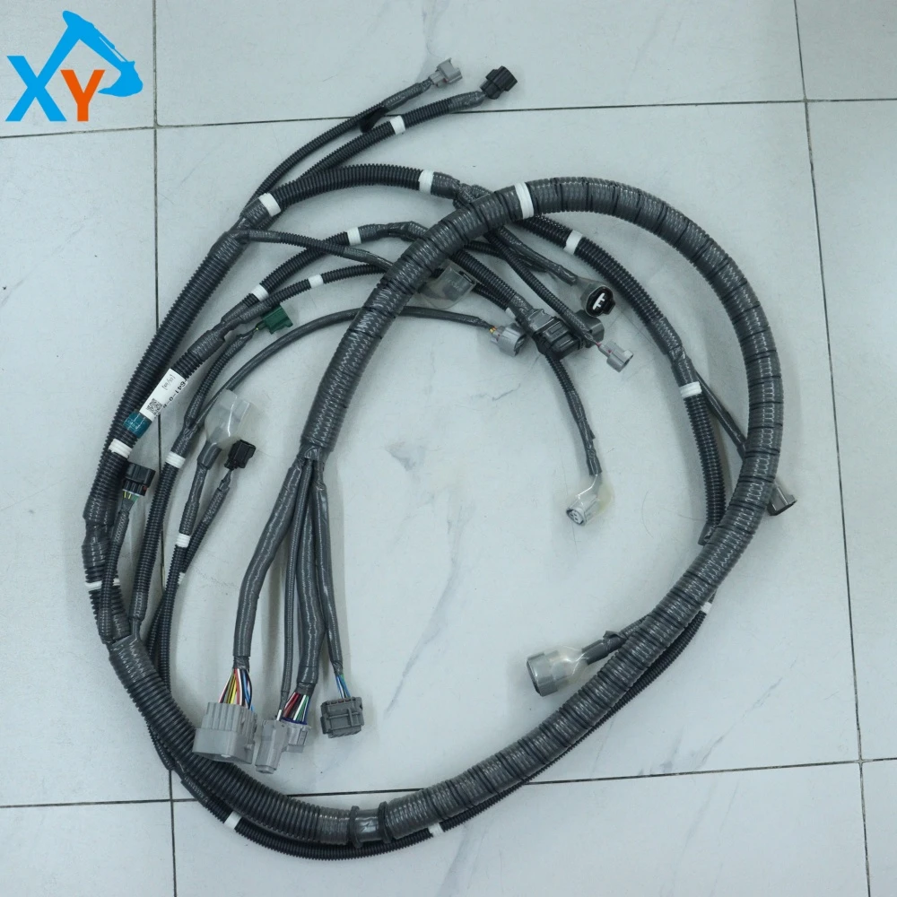 8982586410 Original Excavator 6WG1 Engine Wiring Harness for Hitachi ZX490-5A