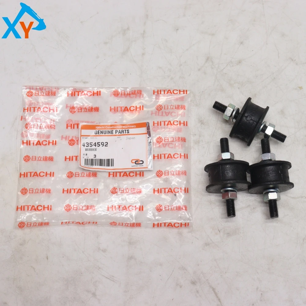 4354592 Original Excavator Parts Rubber Pad for Hitachi ZX200-3 ZX330-3