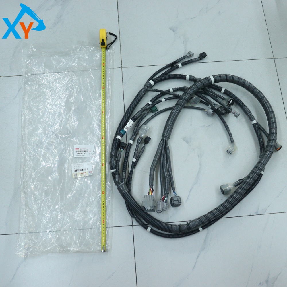8982586410 Original Excavator 6WG1 Engine Wiring Harness for Hitachi ZX490-5A