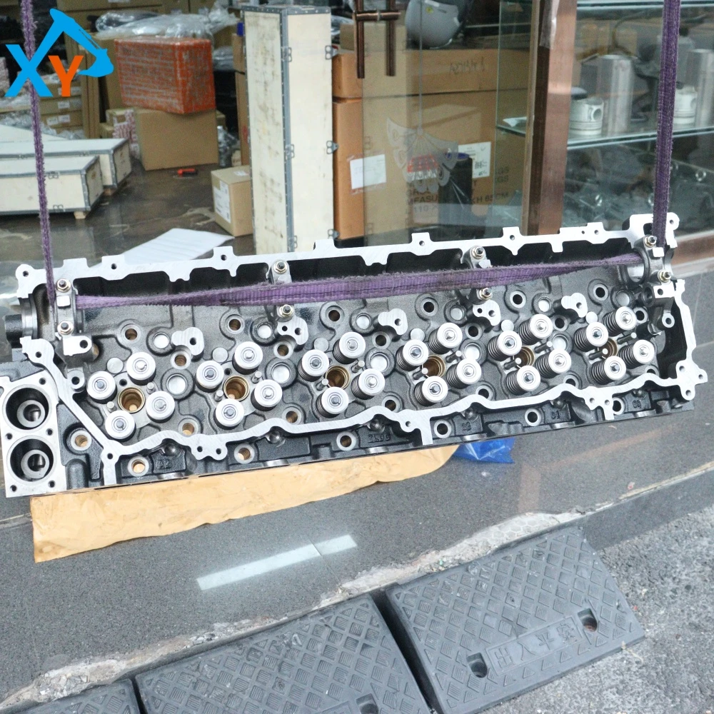 8982438230 Cylinder Head Assembly for Isuzu 6HK1 Hitachi Excavator Engine Parts